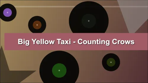Original Big Yellow Taxi thumbnail
